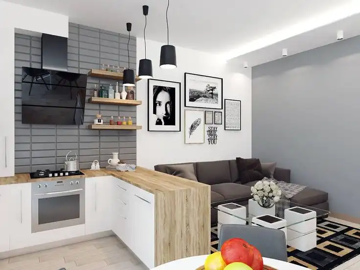 Kitchen & Living